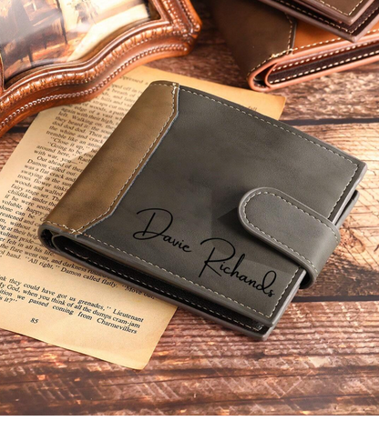 Personalized Men's Wallet